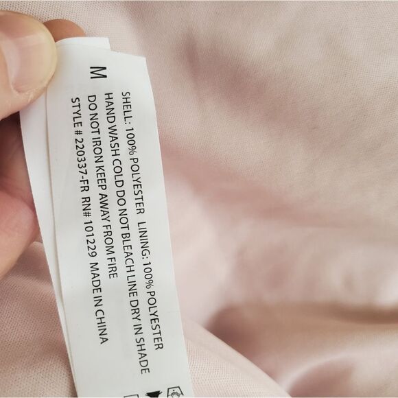 Ashley By 26 International Pink Flurry Vest sz Med - Picture 10 of 10